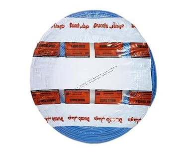 AL ARQAM AL ARQAM Single Core Wire Cable Electrical Wire, Single Core Cooper Conductor, PVC Insulated,450/750V,(100 Meter) (2.5 mm), Blue)