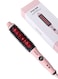DOSCHER Thermal Brush, Hair Styler Brush with Infrared &amp; Negative Ions, 38mm Straightening Brush for Dry Hair, Smooth &amp; Shiny Waves, Up to 230&deg;C, Global Voltage