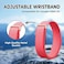 Google Fitbit Air Woven Nylon Loop Replacement Band, Stretchy Breathable Sport Strap, Adjustable Elastic Replacement Wristband with Metal Buckle for Men Women