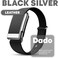 Dado Luxe Tapered Leather Replacement Band Compatible with WHOOP 5.0 Life/MG Fitness Tracker &ndash; Durable &amp; Comfortable   Not for Whoop Gen 8