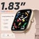 Smart Watch for Men Women, 1.83" HD Fitness Watch with Bluetooth Calling, 2026 Activity Tracker with Heart Rate/Sleep Monitor/Stress, 110+ Sports Modes, IP68 Waterproof Smartwatch for Android iOS
