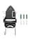 Beauenty Iron Stand Wall Mount - Space-Saving Ironing Board Hanger with Heat Resistant Technology