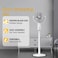 Portable Floor Circulating Fan with Remote, 5 Speed Settings, Adjustable Height &amp; 3-in-1 Design