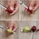 Stainless Steel Fruit Corer Set &ndash; Apple, Pear, Cherry &amp; Jujube Pitter Tool   Easy Core Remover for Kitchen Baking &amp; Fruit Prep   Durable Rust-Resistant Design (Drill Pull Kit)