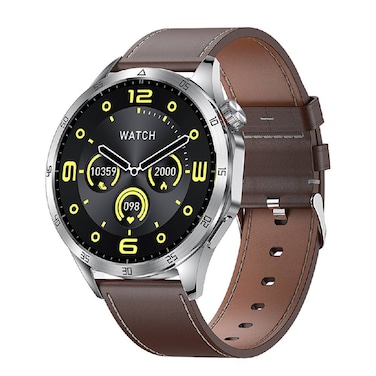 Haino Teko 2025 AMOLED Smart Watch Men Women Fitness Bluetooth Calls ECG Heart Rate Blood Pressure Smartwatch Sports Fitness Tracker (Silver)