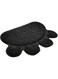 Barkley &amp; Evans Pawl Cushioned Pet Mat, Large, Black