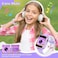 ZONEY Kids Camera Smartwatch,Game Watch Toy with Music Player, Kids Video Smart Watch with 16 Games, Flashlight,Alarm Clock,Pedometer, Birthday Gift for Boys Girls (Purple)