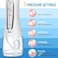 Youtrico Water Flosser Cordless Oral Irrigator Portable Rechargeable Dental Flossers with 5 Modes &amp; 6 Tips Water Flossing with 300ML Water Tank for Home and Travel, Braces &amp; Bridges Care (White-H6)
