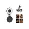 C03 Magnetic Selfie Ring Light with Mirror, 3 Color and Adjustable Height