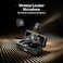 Telesin Universal 2-in-1 Wireless Clip-On Microphone, Plug and Play Mic for Phones, Camera, Computers, Long Battery Life Lapel Mic for for Vlogging, Interviews, TikTok and YouTube