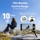 TELESIN Fun Shot Magnetic Phone Camera Grip V2 with Detachable Bluetooth Remote, DSLR-Style Smartphone Mount, 1/4&rdquo; Tripod screw port , Ergonomic Snap-On Handle for Phone
