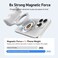 TELESIN Fun Shot Magnetic Phone Camera Grip V2 with Detachable Bluetooth Remote, DSLR-Style Smartphone Mount, 1/4&rdquo; Tripod screw port , Ergonomic Snap-On Handle for Phone