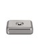 Microwave &amp; Dishwasher Safe Lunch Box - Brushed Steel