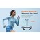 Porodo Blue ENC Wireless Neckband In-Ear Earphones Bluetooth 5.3, 28H Playtime, Deep Bass, 200mAh Battery