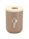 SYOSI 17 oz Stainless Steel Travel Mug with Silicone Straw, Double Wall Insulated Tumbler for Hot and Cold Beverages, Reusable Coffee Cup for On-the-Go (Beige)