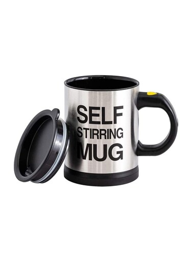 Stirring Coffee Mug Cup Funny Electric Stainless Steel Automatic Self Mixing Spinning Home Office Travel Mixer Cup