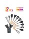 Non-Stick Silicone Kitchen Utensils Set &acirc;&euro;&ldquo; Heat-Resistant, BPA-Free, Non-Scratch, Ergonomic Handles for Non-Stick Cookware