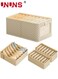 4PCS Foldable Closet Organizers Storage Set,Dresser Drawer Organizers, Underwear Organizer Dividers,Storage Box For Socks,Sweater,Scarves,Baby Clothes and Jeans,Khaki