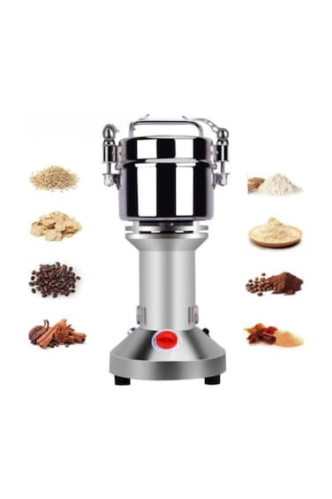 Electric Grain Grinder Mill 3000W HighSpeed Stainless Steel Pulverizer for Spices Coffee