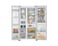 Samsung Bespoke AI Side-by-Side Refrigerator Auto Open Door 591L  Auto Open Door, AI Energy Mode, SNOW WHITE RS80F64G1VRE