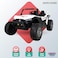 Lovely Baby Power Riding Jeep for Kids LB 1928EL, Battery Operated Sit and Drive Car with Remote Control - White