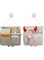 BIGTHREE Wall Hanging Storage Bags, 2 Pcs Hanging Storage Organiser, Waterproof Hanging Shelves, Multi-purpose Wall Door Hanging Storage Bags with 2 Hooks for Bathroom, Bedroom, Office, Dorm or RV