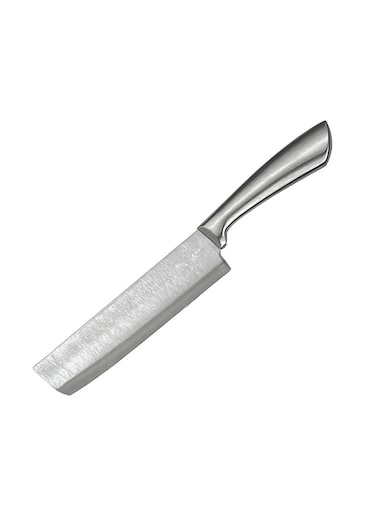 Steel Knife Heavy-Duty Meat &amp; Vegetable Chopper with Ergonomic Handle Size 18 cm (KQ0808)