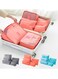 Travel Storage Bags Set - Portable Luggage Organizer with Zipper Closure, Foldable Design for Clothes &amp; Shoes, Durable Polyester Material, Hand Washable, Ideal for Vacation Packing, Vacation Packing Essentials Compact Storage Bags Zippered Storage Bags