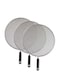 Frying Pan Splatter Screen - Oil Splash Guard Mesh Lid for Cooking, Black Kitchen Essential