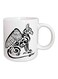 Gryphon Fantasy Celtic Tribal Printed Ceramic Mug White