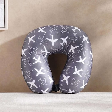 Home Aero Microbeads Neck Pillow 30x30x9cm - Grey