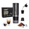 Cera+ Portable Mini Espresso Machine   Rechargeable Car Coffee Maker Gray