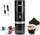 CERA+ Portable Espresso Machine One Key Self Heating 12V Mini Coffee Maker for Car 20 Bar Pressure Compatible with NS Capsule and Ground Coffee for Camping, Travel, RV, PCM02