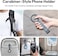 ULANZI MA30 Magnetic Phone Tripod Stand for iPhone - Aluminium Maglock Smartphone Mini Tripod Pocket Cell Phone Stand Strong Magnet Quick Mount Compatible with iPhone 16 15 14 13 12 Series (Dark Gray)
