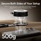 ULANZI MA30 Magnetic Phone Tripod Stand for iPhone - Aluminium Maglock Smartphone Mini Tripod Pocket Cell Phone Stand Strong Magnet Quick Mount Compatible with iPhone 16 15 14 13 12 Series (Dark Gray)