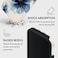 Mobcos iPhone 17 Pro Velvet Night Premium Case Compatible with Hybrid Dual-Layer Hard Shell + Silicone Protection - Scratch-Resistant Shockproof Mobile Cover