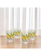 HOME Rakle Tumbler Glass Set 4Pc 275ml Water Juice Glasses