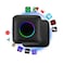 Wireless Android Auto &amp; CarPlay AI Box - 4G LTE Multimedia Video Adapter with SIM &amp; TF Card Slot

