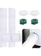 2 Set Portable Ac Window Kit, Window Seal for Portable Air Conditioner, Adjustable Window Vent Kit, with Drawstring and Adhesive Fastener for Dryer Hose Casement Window Door (34 to 64 Inches)