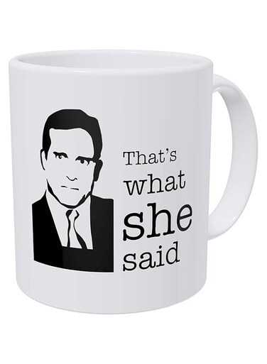 della Pace That's What She, Office, Boss 11 Ounces Funny Coffee Mug Gag Gift