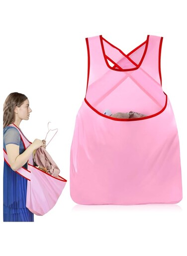 Laundry Basket for Dryer,Laundry Hamper for Dryer &amp; Washing,Joufosnan Collapsible Laundry Basket,Portable Clothes Drying Apron,Waterproof Laundry Bib Apron for Clothes Transfer Sorting Laundry