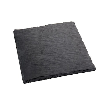 Ilsa Square natural Slate tray cm 20x20