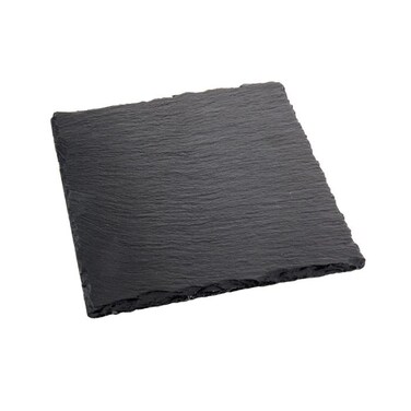 Ilsa Square natural Slate tray cm 25x25