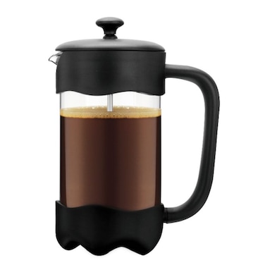 Ilsa French press filter Coffee/Tea/Infuser maker - Borosilicate glass and stainless steel 18/10 plunger cl 35