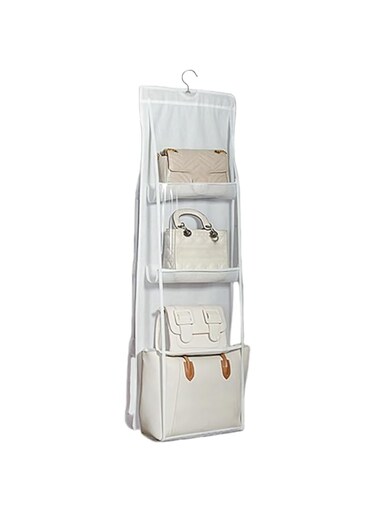 8 Pocket Hand Bag Organizer Purse for Women,Cupboard Storage Handbag Hanging Closet Bag for Wardrobe