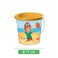 Mondo Bucket Set 17cm Renew Toys Eco, 28662