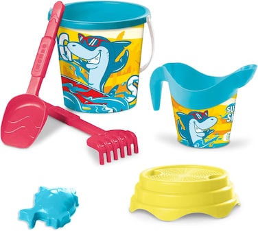 Mondo Bio Bucket Set 17cm Surfing Shark
