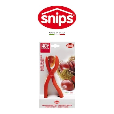 Snips Chestnut Cutter with Non-Slip Grip &ndash; Made in Italy