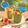 Snips Orange Yogurt Ice Box with Ice Pack &amp; Leak-Safe Lid &ndash; Made in Italy