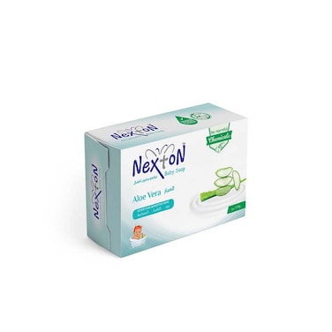 Nexton Baby Aloe Vera Soap 100g   Gentle Baby Bath Soap with Aloe Vera   Moisturizing Cleanser for Newborn &amp; Sensitive Skin